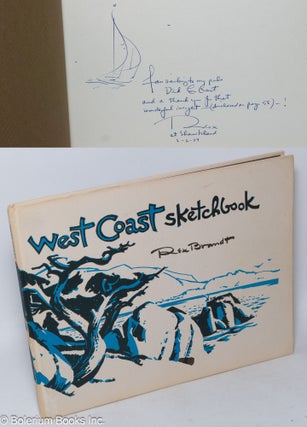Cat.No: 318196 West coast sketchbook; watercolors, notes, drawings. Rex Brandt