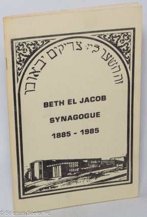 Cat.No: 318261 Beth El Jacob Synagogue, 1885-1985