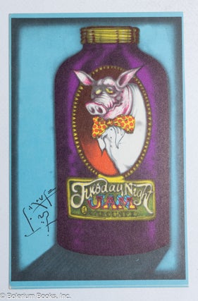 Cat.No: 318331 Tuesday Night Jam, Carousel Ballroom [signed handbill]. Stanley Mouse, design