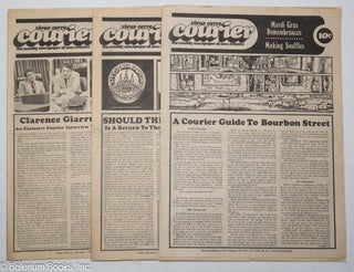 Cat.No: 318348 Vieux Carre Courier: the weekly newspaper of New Orleans [3 issue run]....