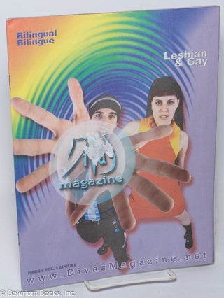 Cat.No: 318365 Divas Magazine: lesbian & gay/bilingual; vol. 2, #6, August 2002....