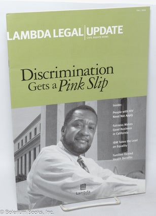 Cat.No: 318370 Lambda Legal Update: Civil rights news; Vol. 23, No. 3, Fall 2006;...