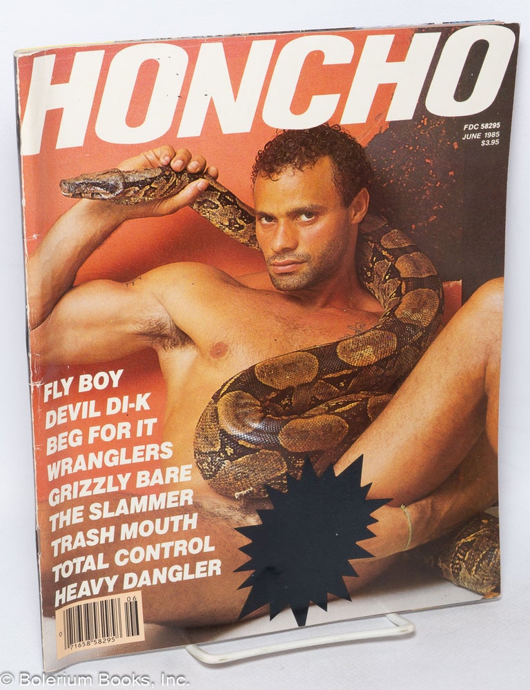 Bi Bisexual Porn Magazine Vintage Classic - Honcho: the magazine for the macho male; vol. 8 #3, June 1985 | Sam Staggs,  Kristen Bjorn Naakkve