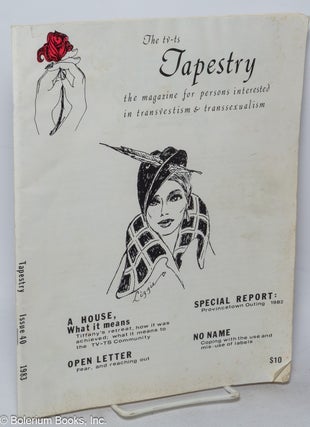 Cat.No: 318387 TV/TS Tapestry: the magazine for all persons interested in transvestism...