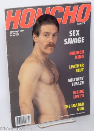 Cat.No: 318396 Honcho: the magazine for the macho male; vol. 14 #2, February 1991. Stan...
