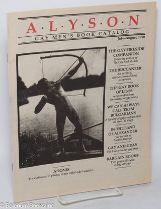Cat.No: 318460 Alyson Gay Men's Book Catalog: July-August 1990