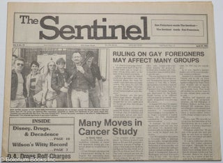 Cat.No: 318558 The Sentinel: vol. 9, #12, April 29, 1982: Many Moves in Cancer Study. Ron...