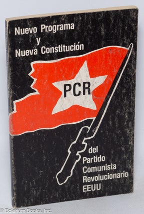 Cat.No: 318697 Nuevo programa y nueva constitución del Partido Comunista Revolucionario...