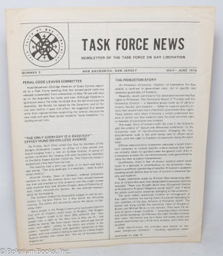Cat.No: 318803 Task Force News: newsletter of the Task Force on Gay Liberation; #3,...