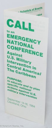 Cat.No: 318813 Call to an Emergency National Conference Against U.S. Military...