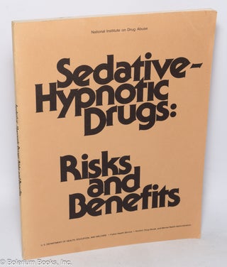 Cat.No: 318842 Sedative-hypnotic drugs; risks and benefits. James R. Cooper, National...