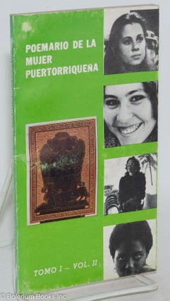Cat.No: 31885 Poemario de la mujer Puertorriqueña; tomo 1, vol. II. Lydia Zoraida...