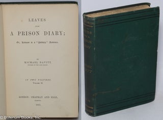 Cat.No: 318865 Leaves from a prison diary; or, lectures to a "solitary" audience. In two...