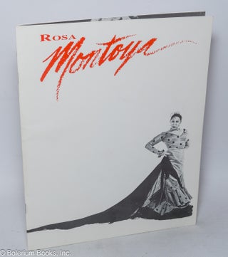 Cat.No: 318867 Rosa Montoya García de Juan: La Reina del Flamenco en San Francisco