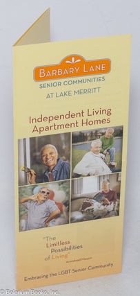 Barbary Lane Senior Communities at Lake Merritt [brochure