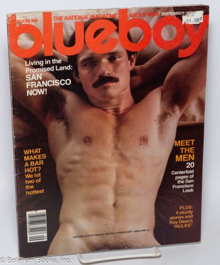 Cat.No: 318961 Blueboy: the national magazine about men; vol. 47, September 1980; Living...