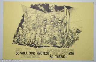 Cat.No: 319010 But the war machine goes on, so will our protest [poster