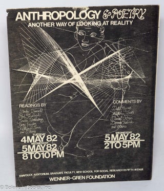 Cat.No: 319097 Anthropology & Poetry. Another Way of Looking at Reality