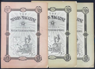Cat.No: 319172 Miners Magazine, published weekly by the Western Federation of Miners...