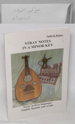 Cat.No: 319198 Stray Notes in a Minor Key: Poetry in Three Languages, English, Spanish,...