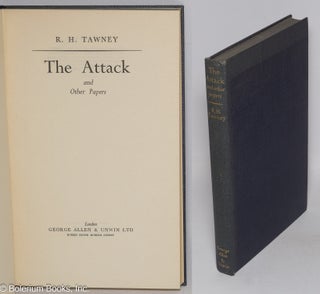 Cat.No: 319220 The Attack and other papers. R. H. Tawney