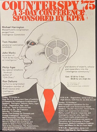 Cat.No: 319284 CounterSpy '75: A 3-day conference sponsored by KPFA [poster