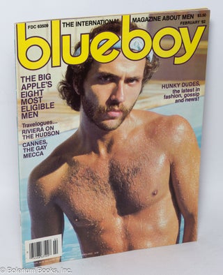 Cat.No: 319297 Blueboy: the international magazine about men; vol. 64, Feb. 1982. Martin...