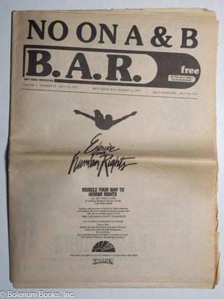 Cat.No: 319305 B.A.R. Bay Area Reporter: vol. 7, #15, July 21, 1977; Exercise Human...
