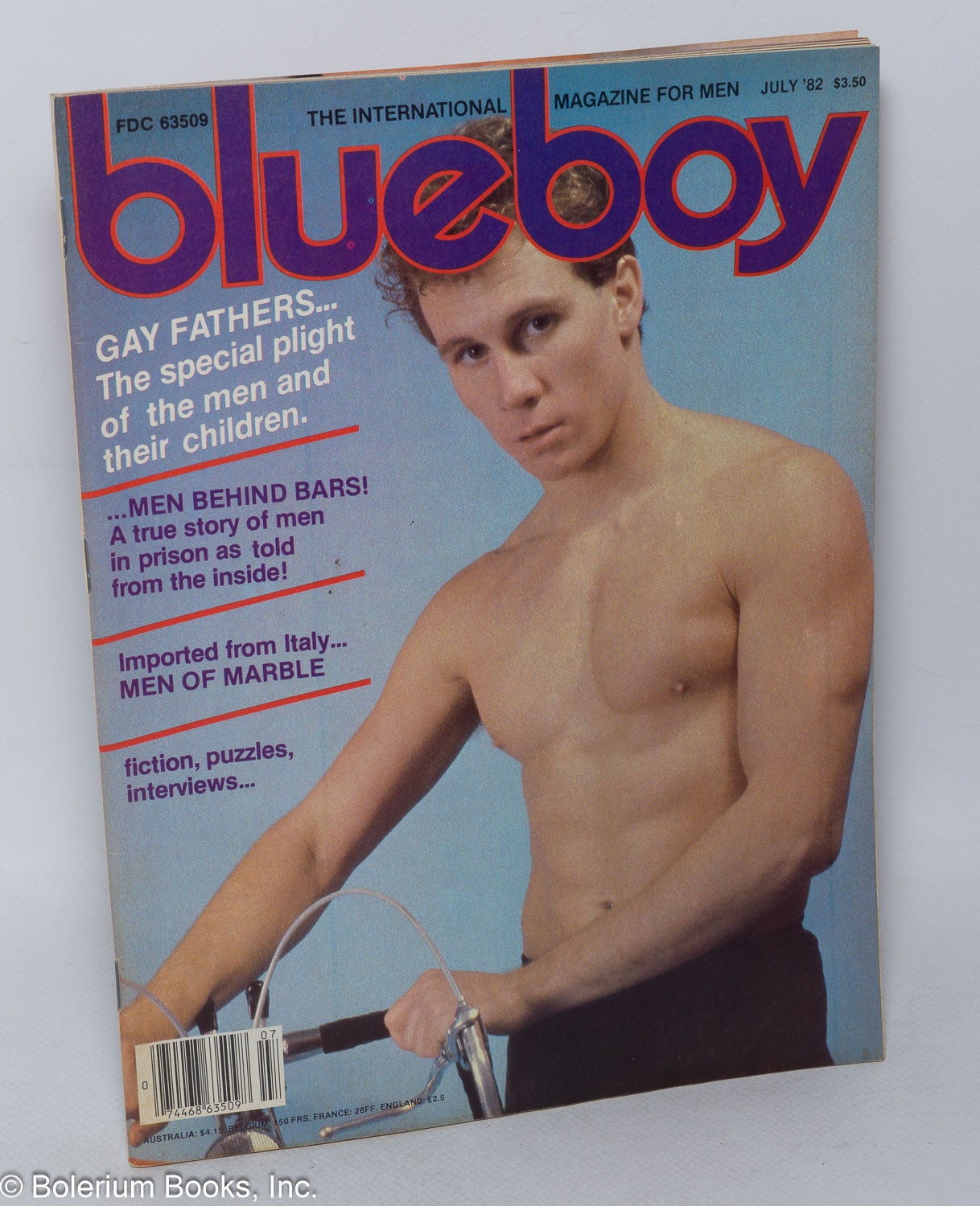 Blueboy: the international magazine about men; vol. 69, June 1982 | Martin  J. Bevans, Robert N. Boyd Seli Groves