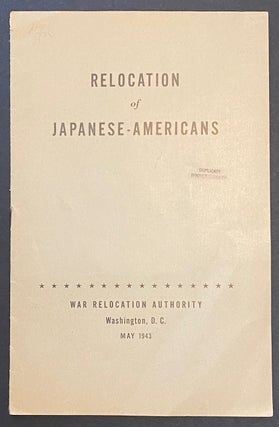 Cat.No: 319488 Relocation of Japanese-Americans