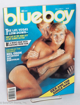 Cat.No: 319559 Blueboy: vol. 9, #5, May 1985. Marvin Bevans, Lars Eighner Dennis McBride