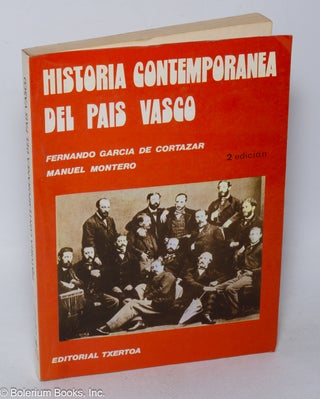 Cat.No: 319614 Historia contemporánea del País Vasco: De las Cortes de Cádiz al...