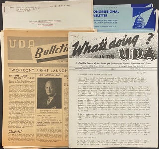 Cat.No: 319814 [24 different newsletters, press releases, and mailers from the Union for...