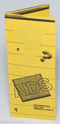 Cat.No: 319860 AIDS: Information for the General Public