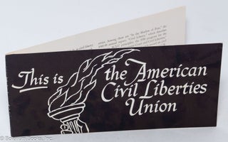 Cat.No: 319942 This is the American Civil Liberties Union