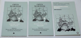 Cat.No: 319947 Open Marxism 3; emancipating Marx. Werner Bonefeld, Richard Gunn, Kosmas...