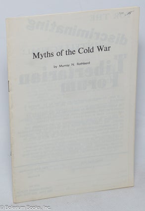Cat.No: 319998 Myths of the Cold War. Murray Rothbard