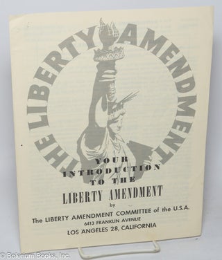 Cat.No: 320072 Your Introduction to the Liberty Amendment