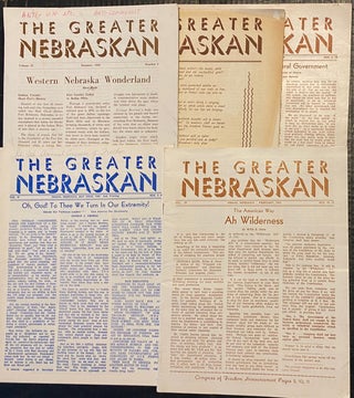 Cat.No: 320099 The Greater Nebraskan [five issues