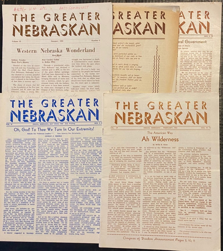 Cat.No: 320099 The Greater Nebraskan [five issues