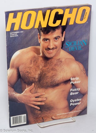Cat.No: 320124 Honcho: the magazine for the macho male; vol. 14 #9, September 1991. Stan...
