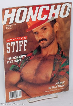 Cat.No: 320126 Honcho: the magazine for the macho male; vol. 15 #2, February 1992. Stan...