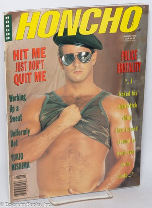 Cat.No: 320130 Honcho: the magazine for the macho male; vol. 15 #8, August 1992. Stan...