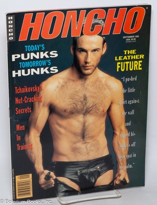 Cat.No: 320131 Honcho: the magazine for the macho male; vol. 15 #9, September 1992. Stan...