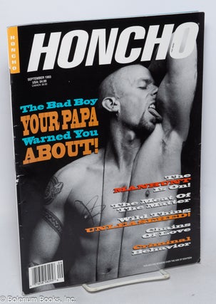 Cat.No: 320141 Honcho: the magazine for the macho male; vol. 16 #9, September 1993. Stan...