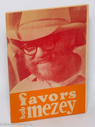 Cat.No: 320186 Favors. Robert Mezey