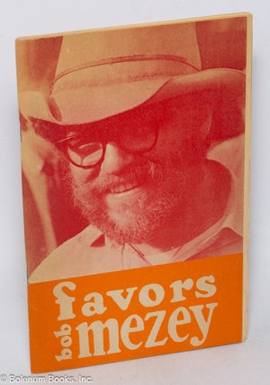 Cat.No: 320186 Favors. Robert Mezey
