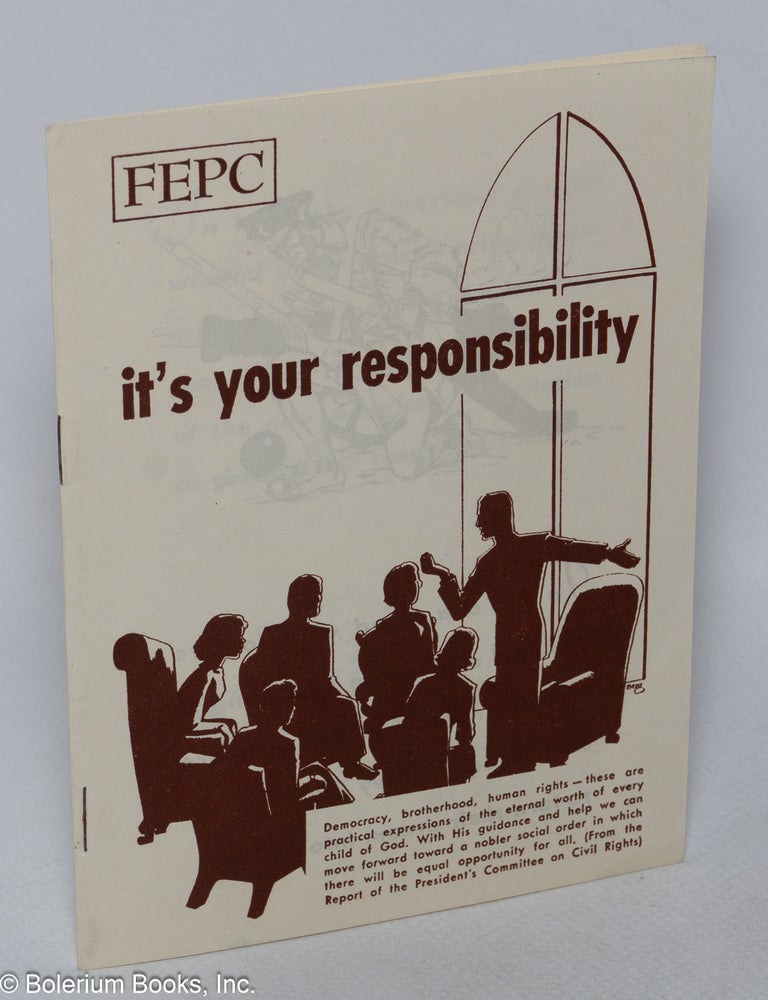 Cat.No: 320689 FEPC: It's your responsibility