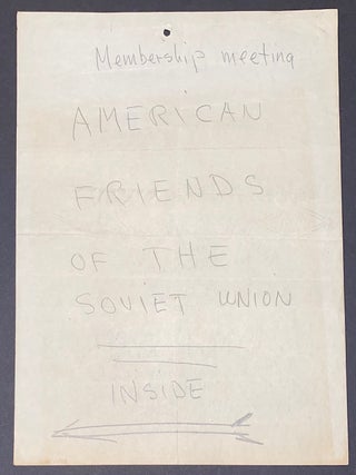 Believe it or Not - Ripley lies about Soviet Russia [handbill]