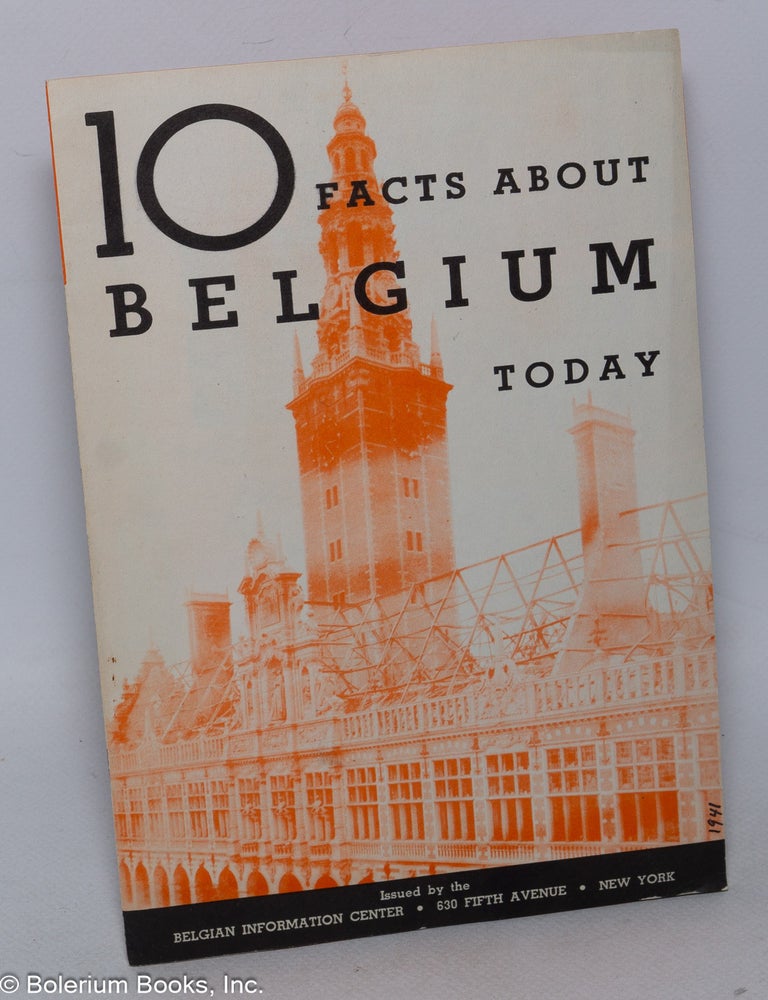 Cat.No: 321466 10 Facts About Belgium Today